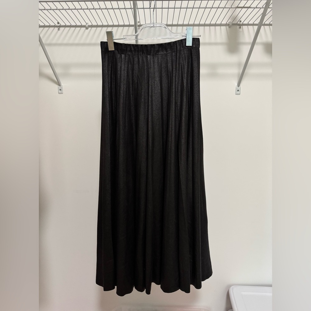 Emblem Women’s Black Pebble Maxi Skirt Size Large